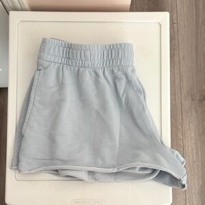 Garage Light Blue Women Shorts